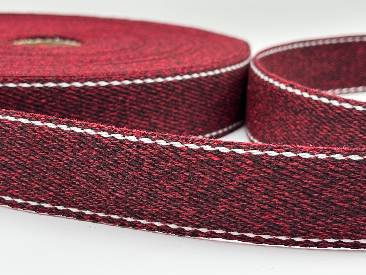 Gurtband Bordeaux meliert