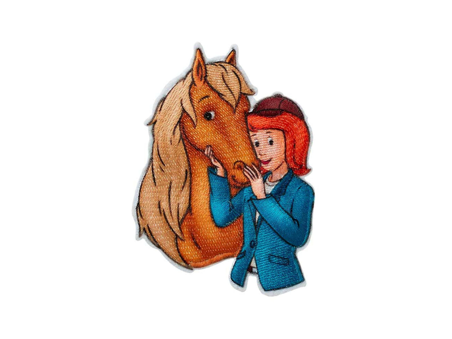 BIBI und TINA© Braunes Pferd Bügelbild/Applikation