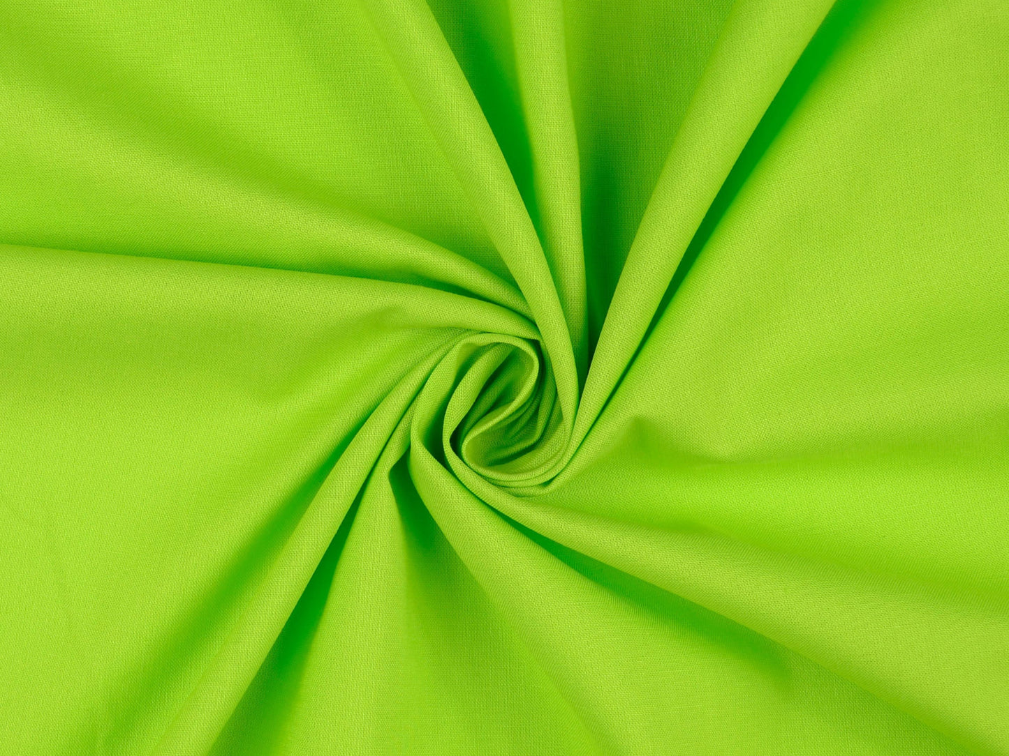 Baumwollstoff Uni Hellgrün Lime