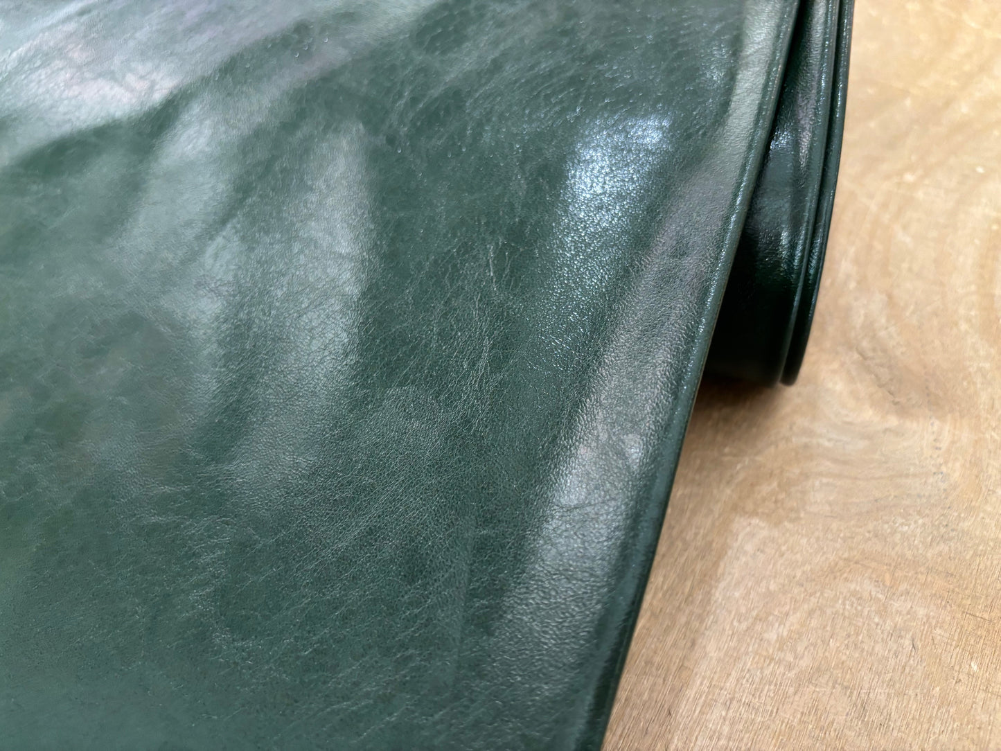 Kunstleder Antique Dunkelgrün