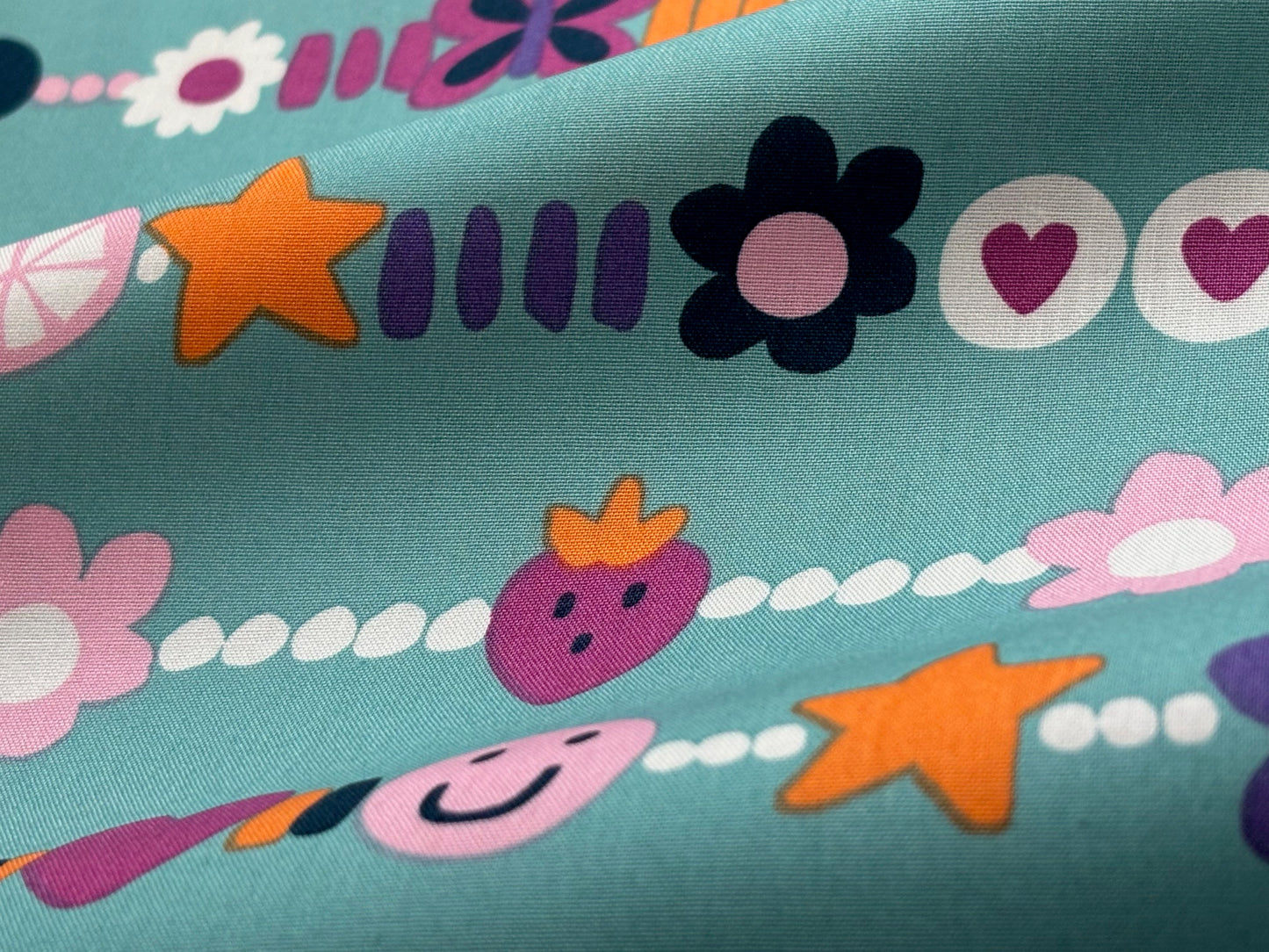 Baumwollstoff Freundschaftskettchen