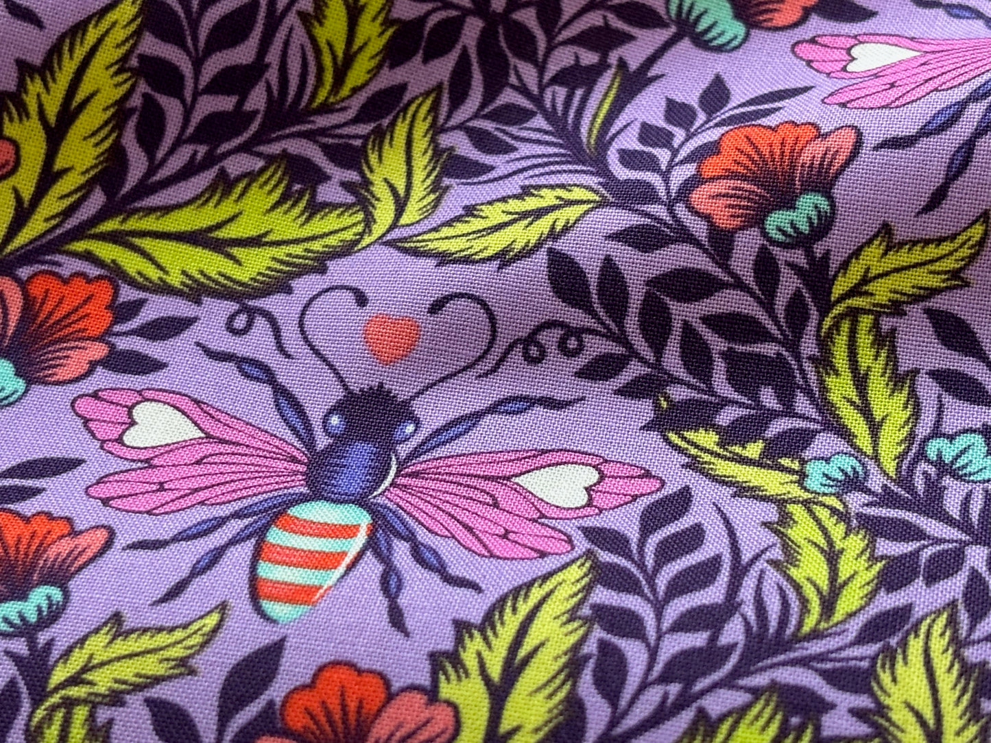 Baumwollstoff Nachtfalter Full Moon