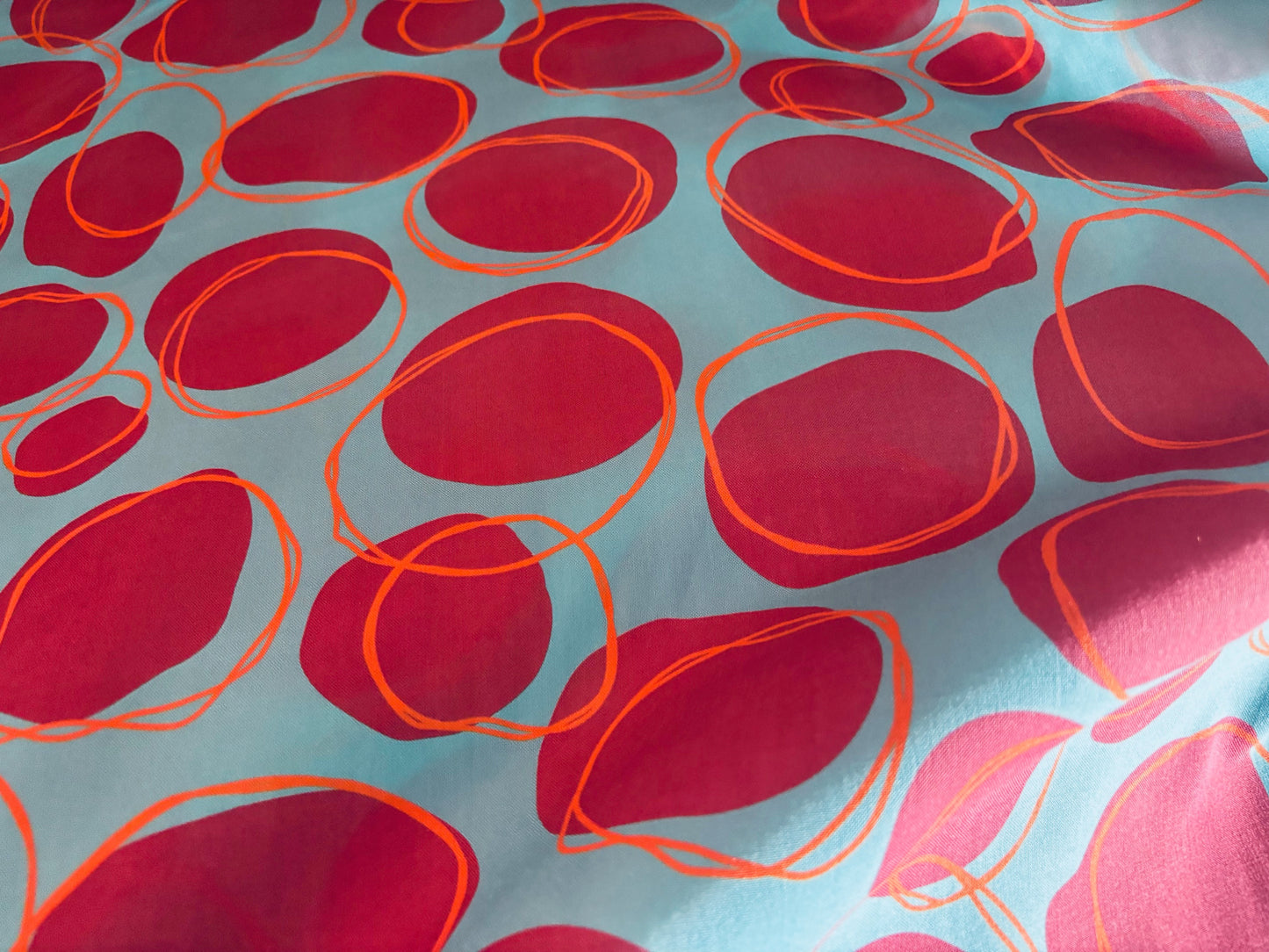 Viskose Kleckse Ilya Fabrics