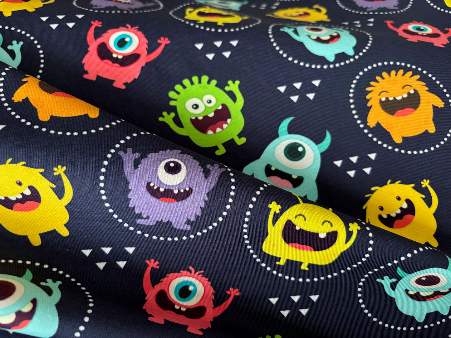 Kinderjersey Monsters Dunkelbau