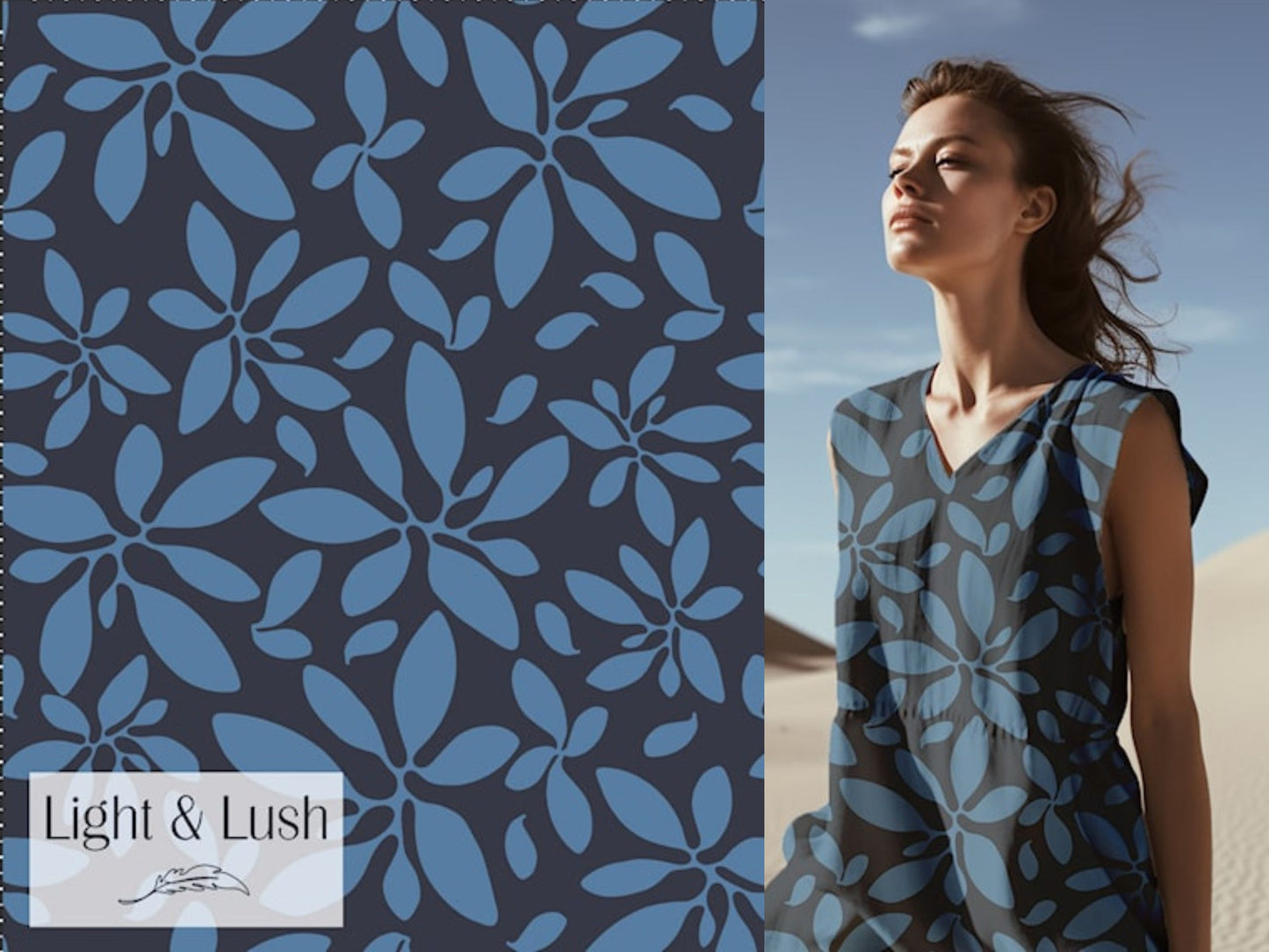 Viskose Light and Lush Minimalistic