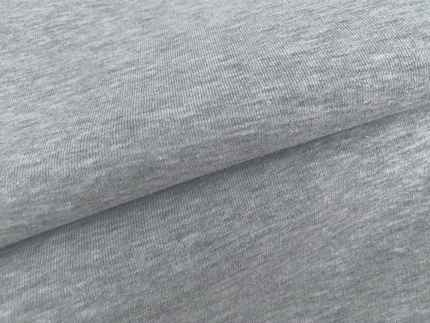 Sweat Uni Hellgrau meliert