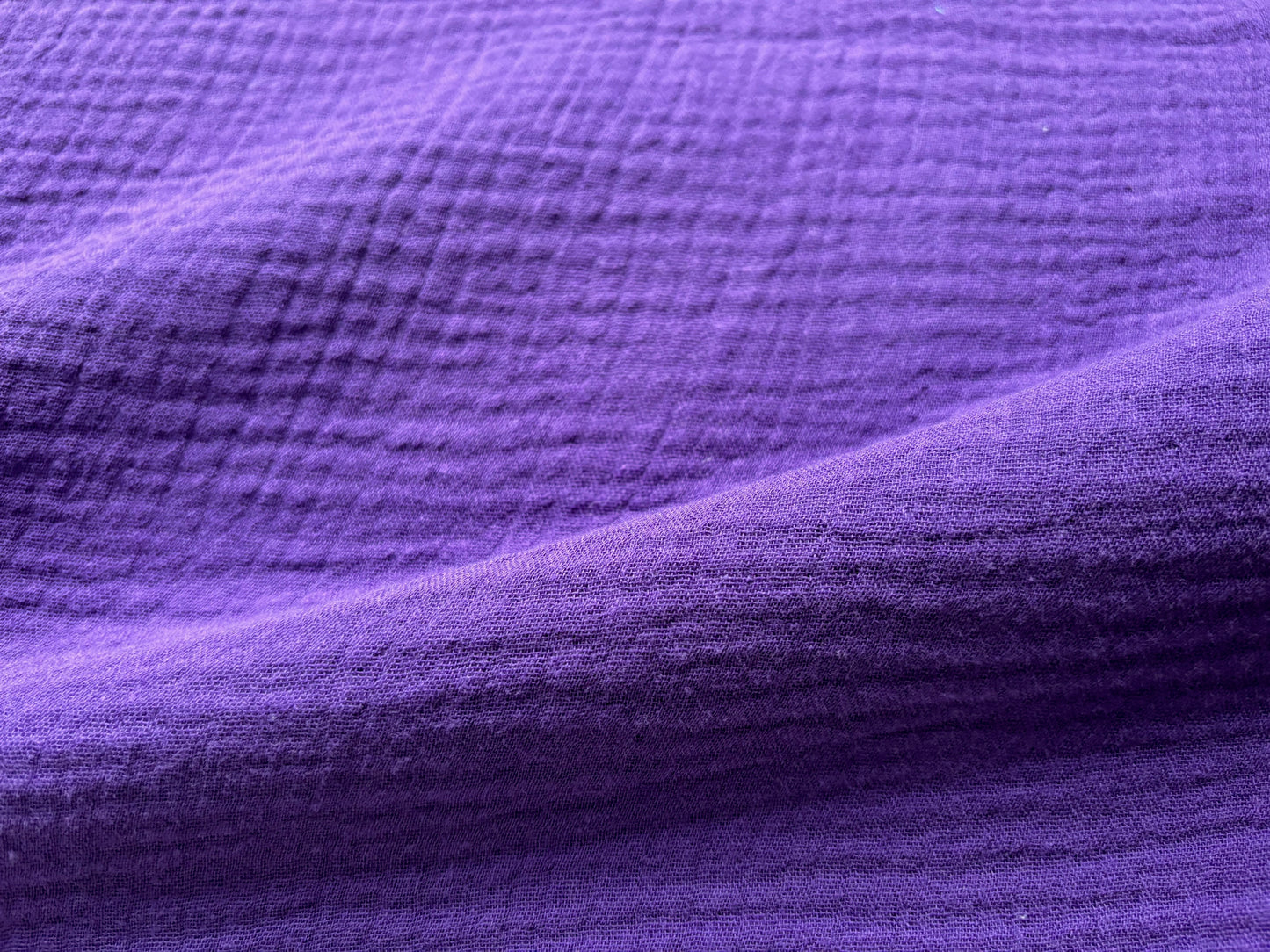 Musselin/Gauze Uni Violett