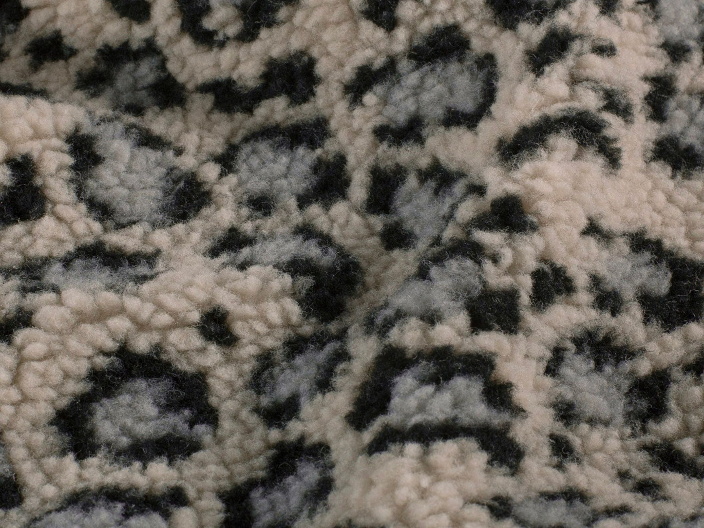 Kuschelfleece Kleines Leo Grau