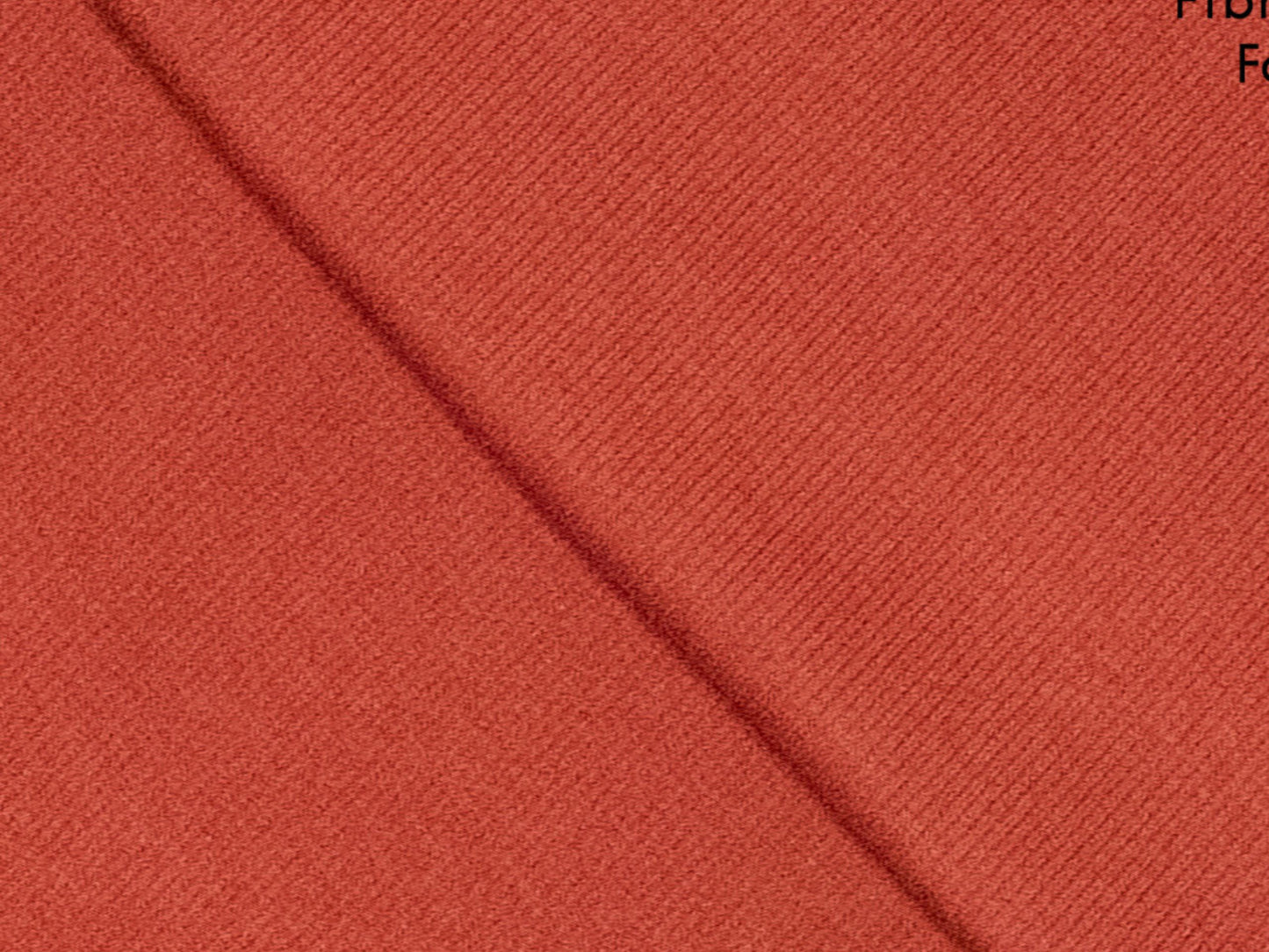 Rippenbündchen Rotbraun FIBRE