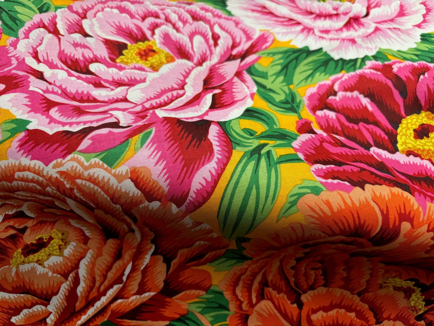 Baumwollstoff Tibetan Peony