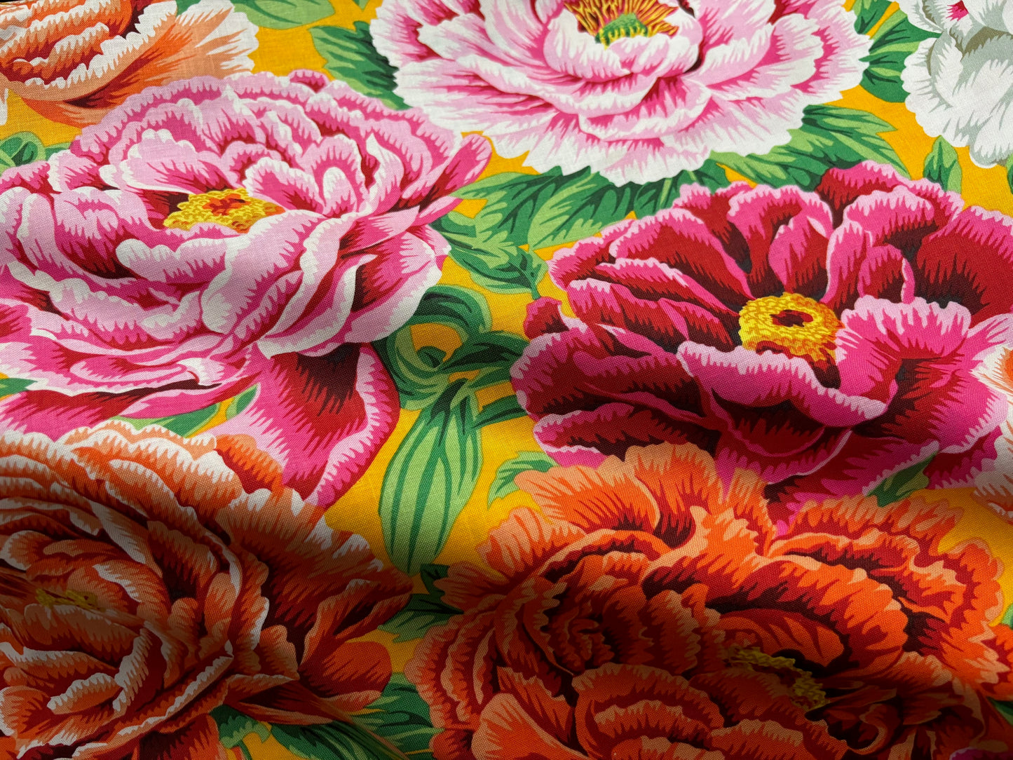 Baumwollstoff Tibetan Peony