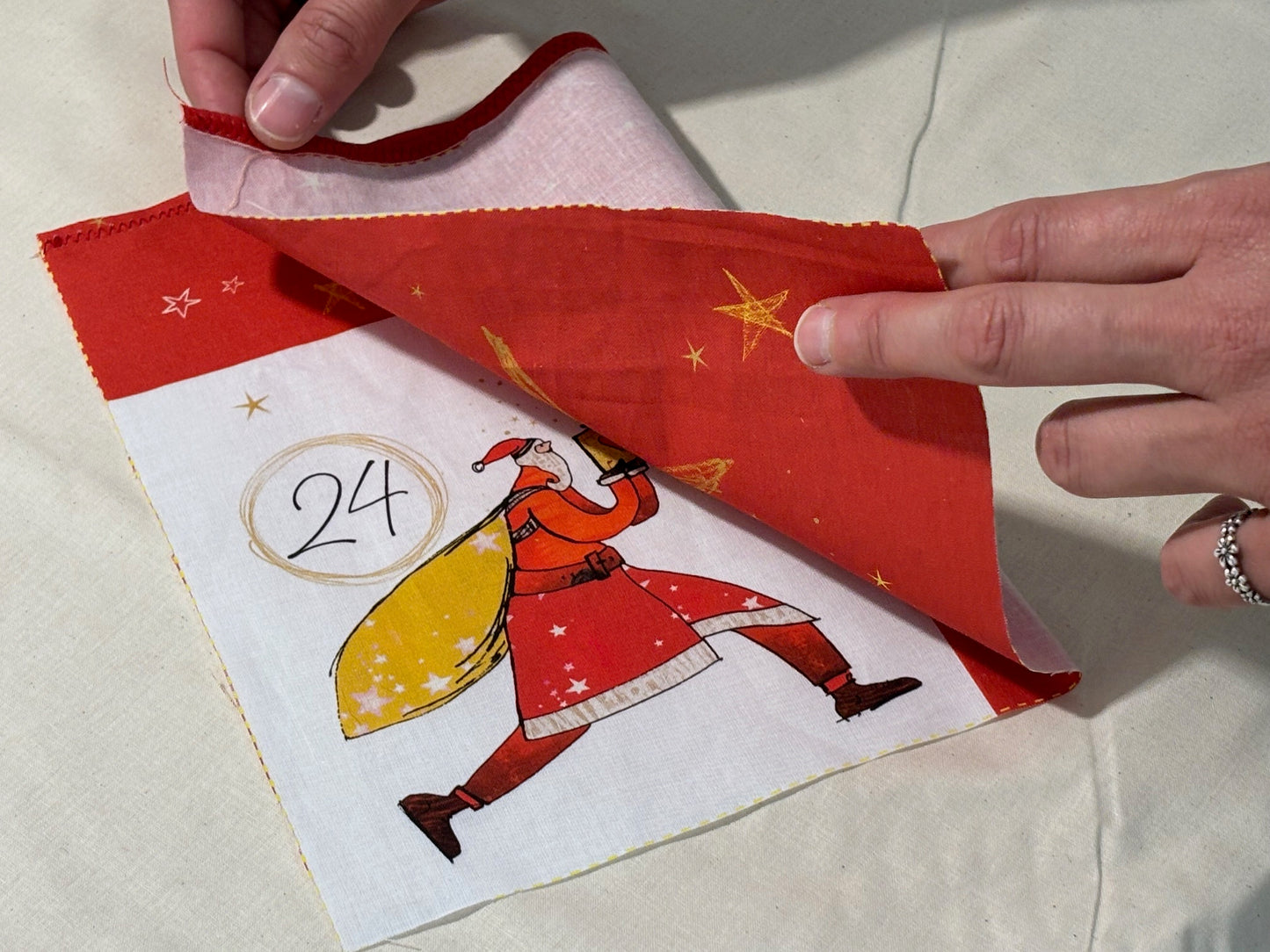 Smilla Adventskalender Stoffpanel