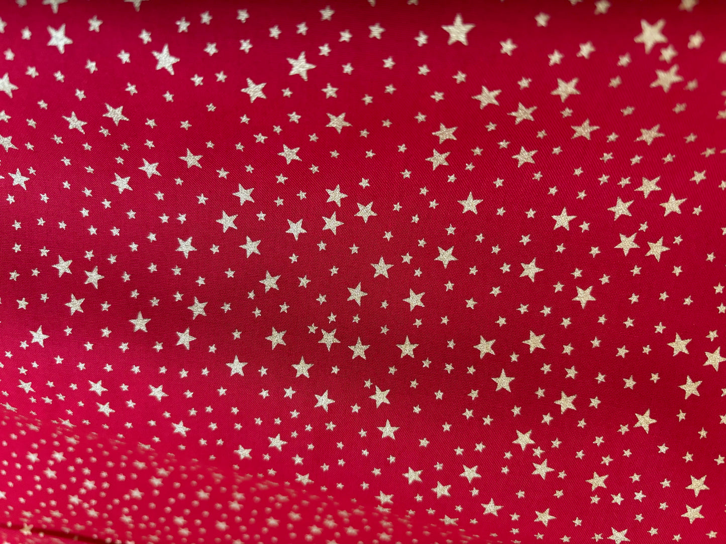 Weihnachtsstoff Glitzernder