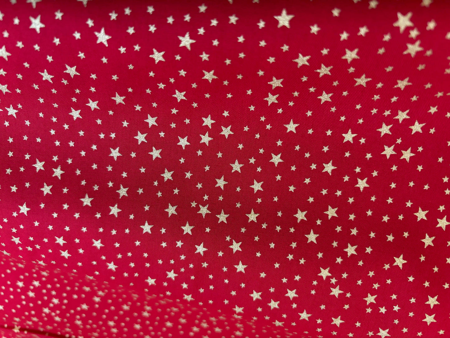 Weihnachtsstoff Glitzernder
