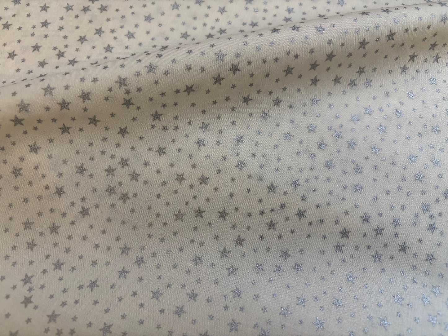 Weihnachtsstoff Glitzernder