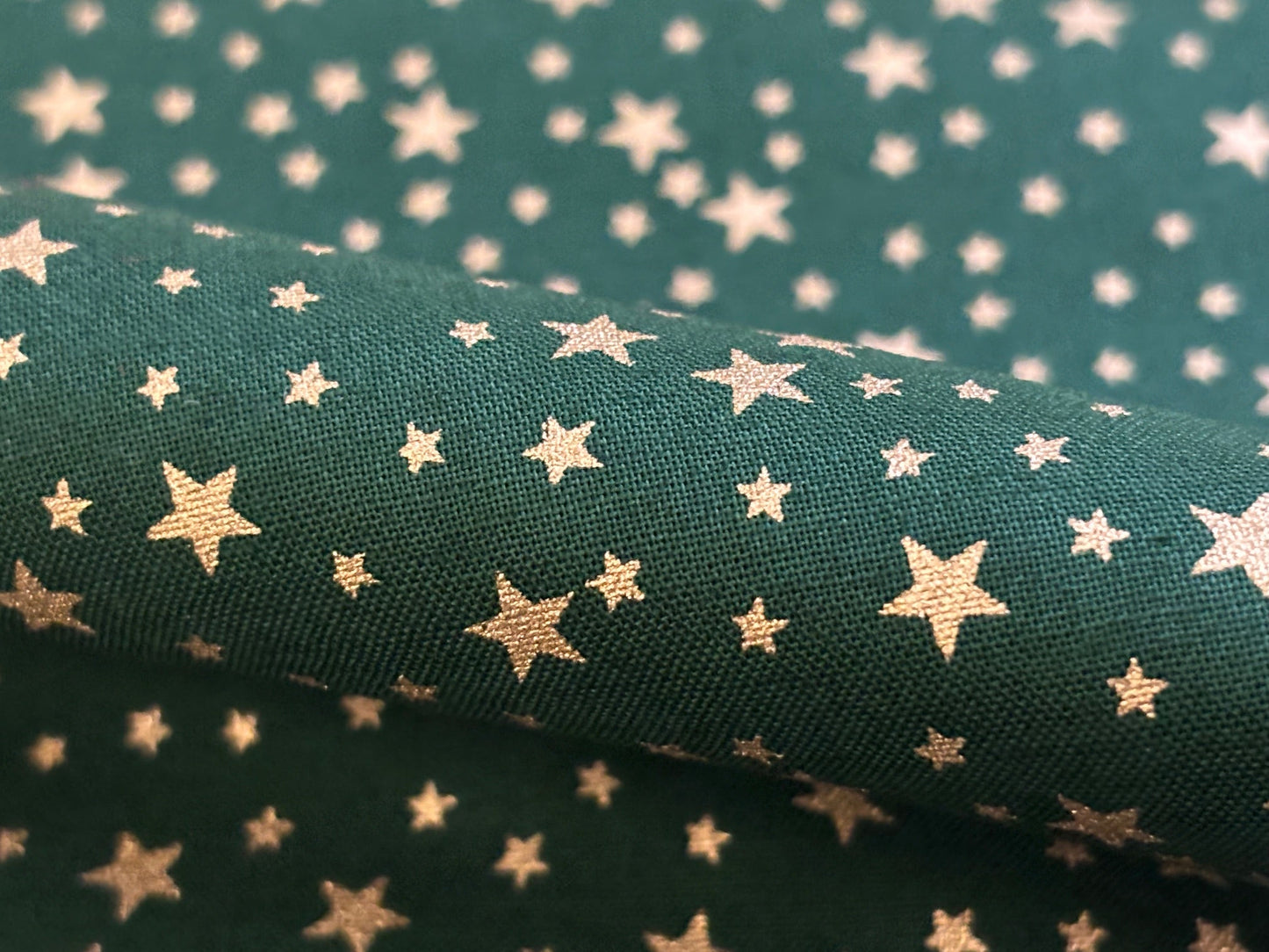 Weihnachtsstoff Glitzernder