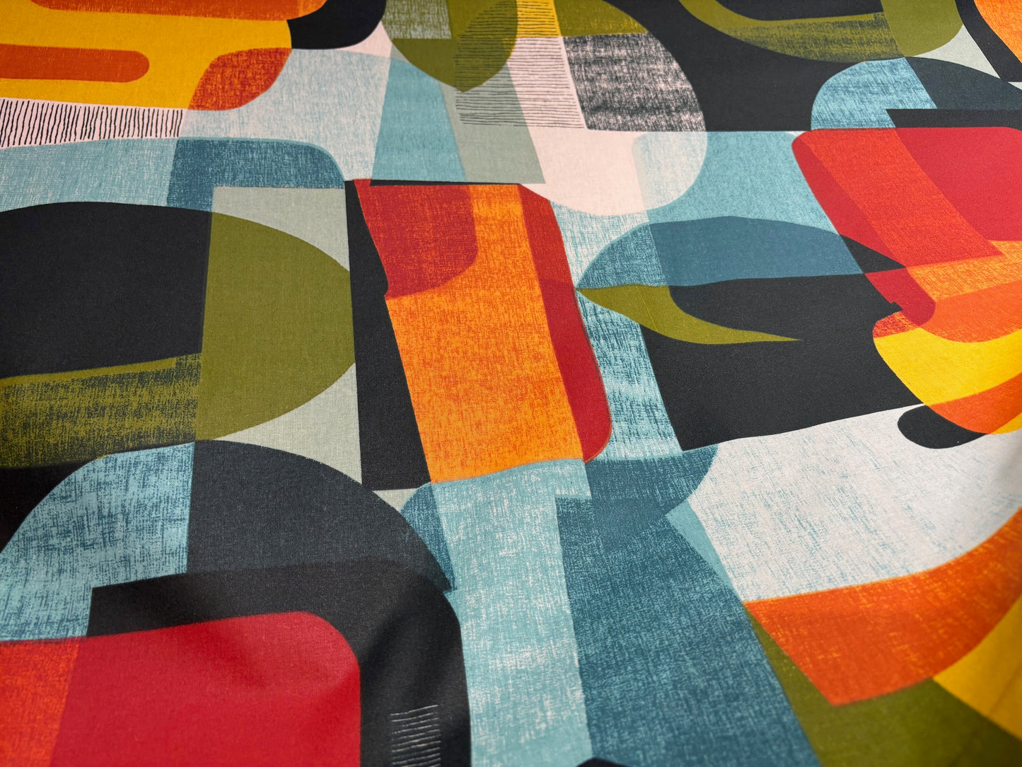 Wachstuch Glasspiel Sixties