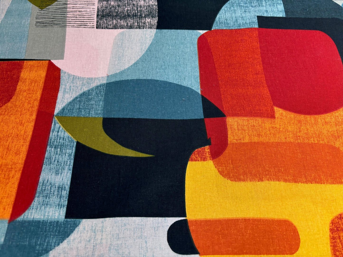 Canvas Glasspiel Sixties Cretonne