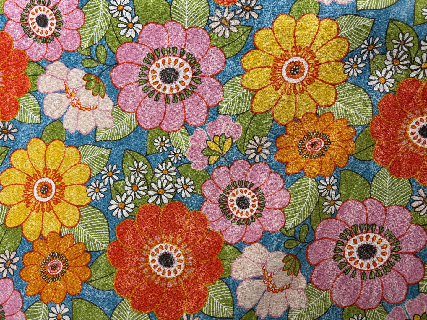 Baumwollstoff Blumenblüten KOKKA