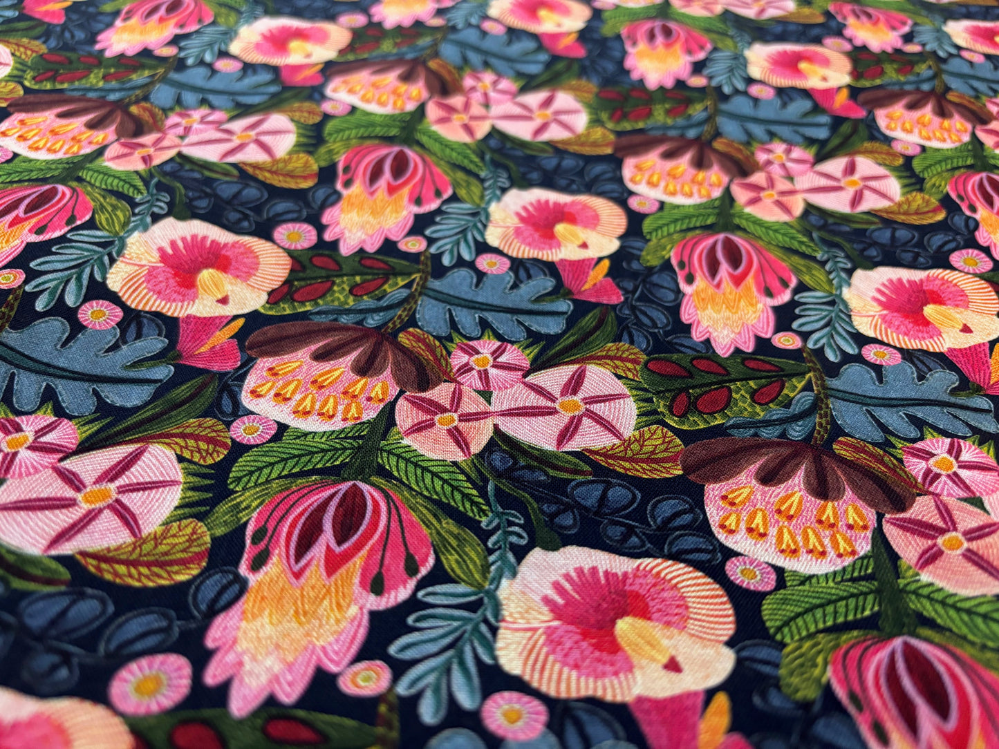 Baumwollstoff Paradise Blooms