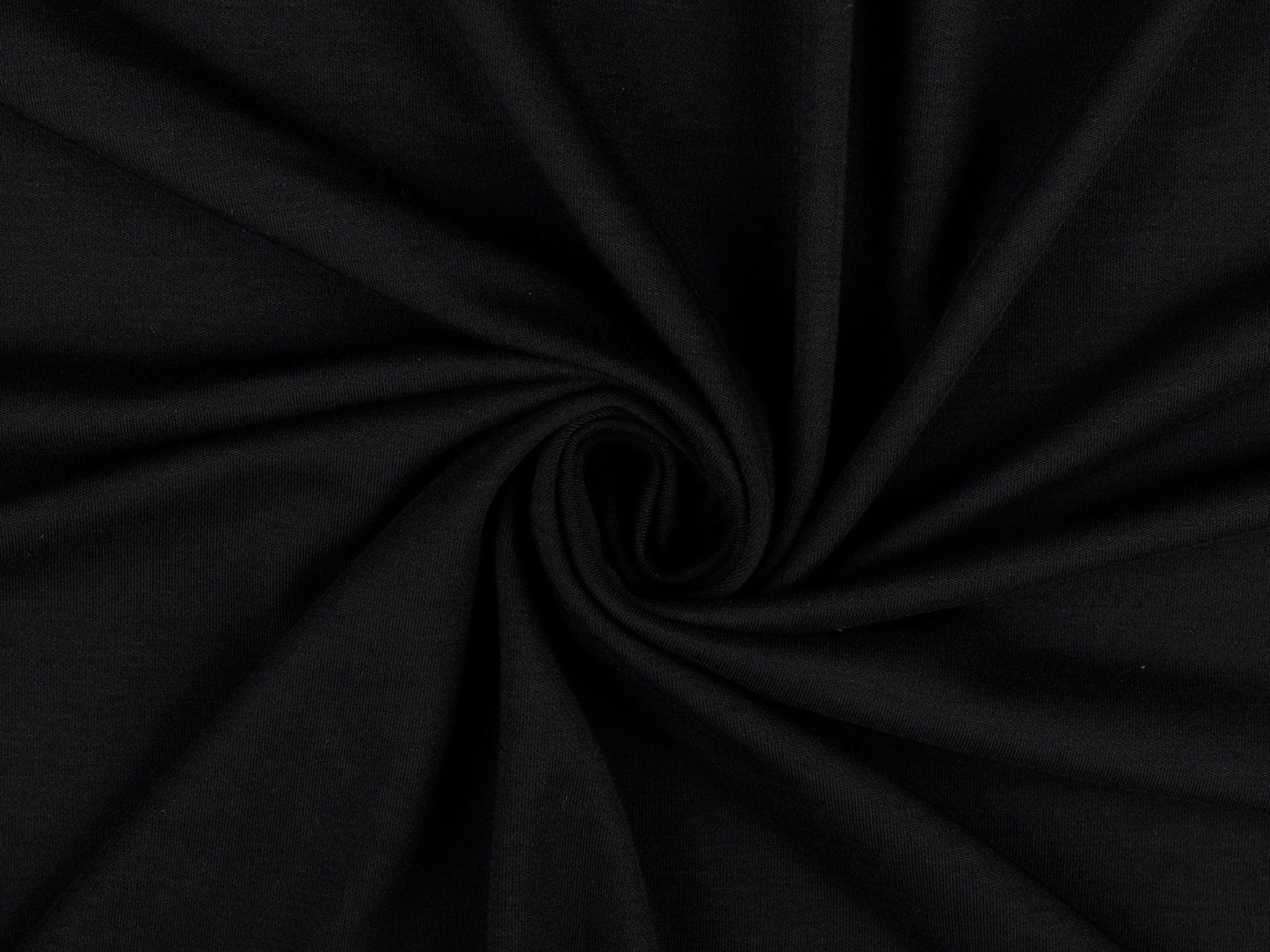 Viskosejersey Schwarz Vintage