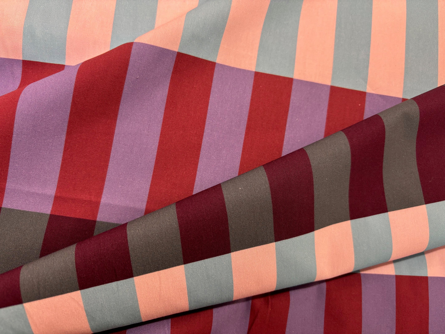 Baumwollstoff Gestreifte Streifen