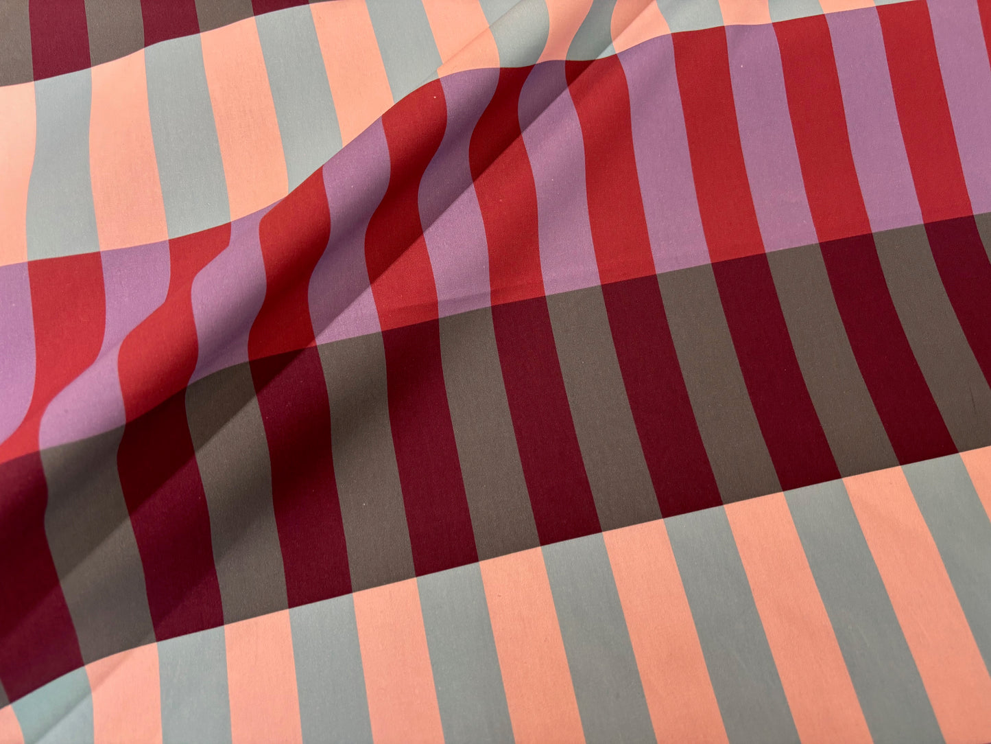 Baumwollstoff Gestreifte Streifen