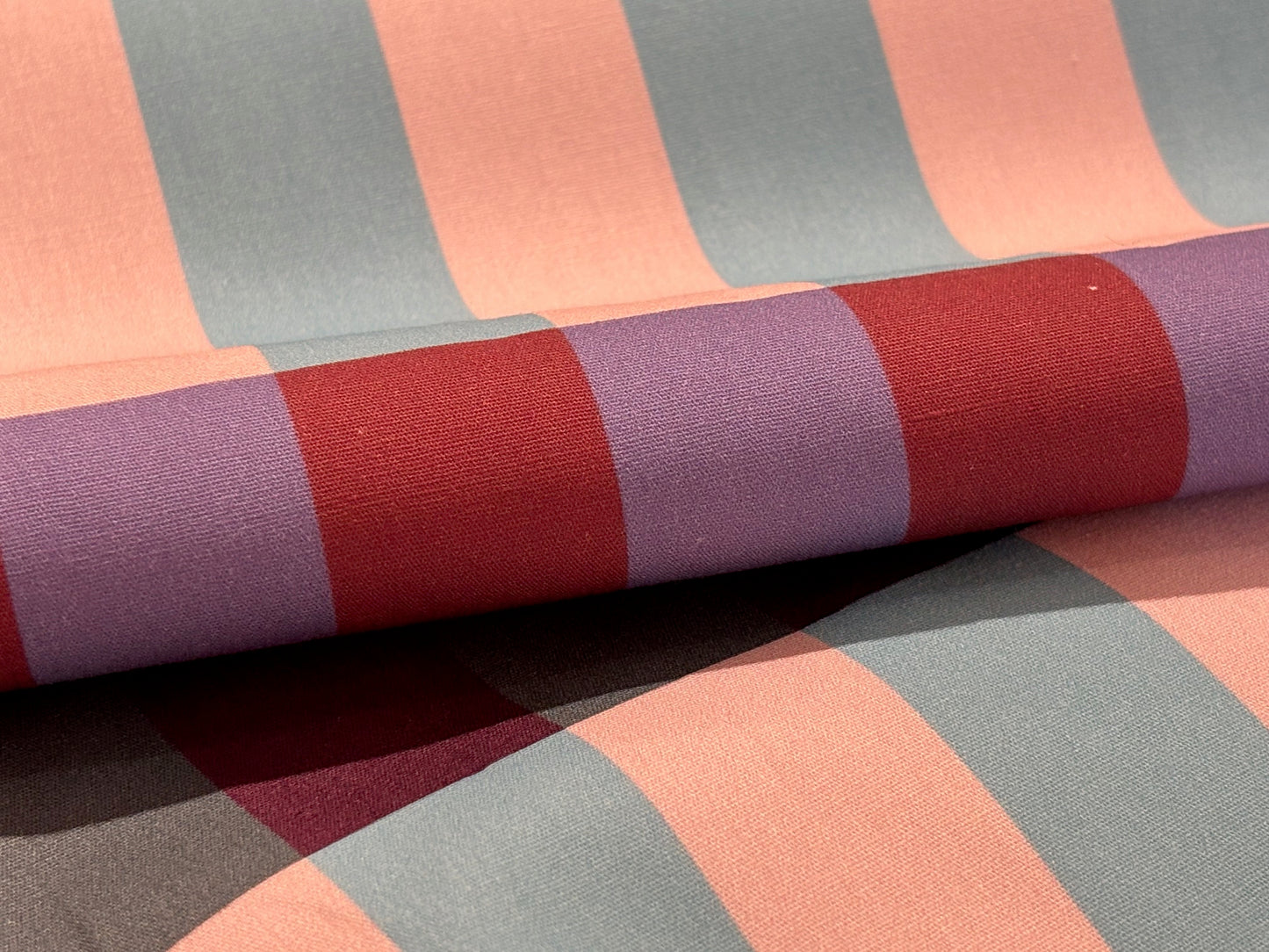 Baumwollstoff Gestreifte Streifen