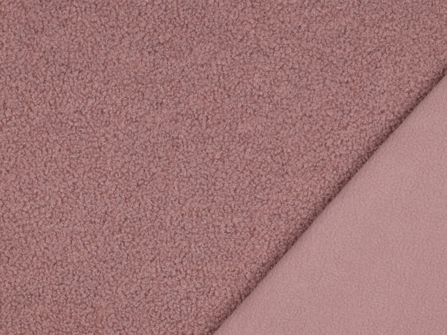 Teddy-Fleece Bloucle Altrosa