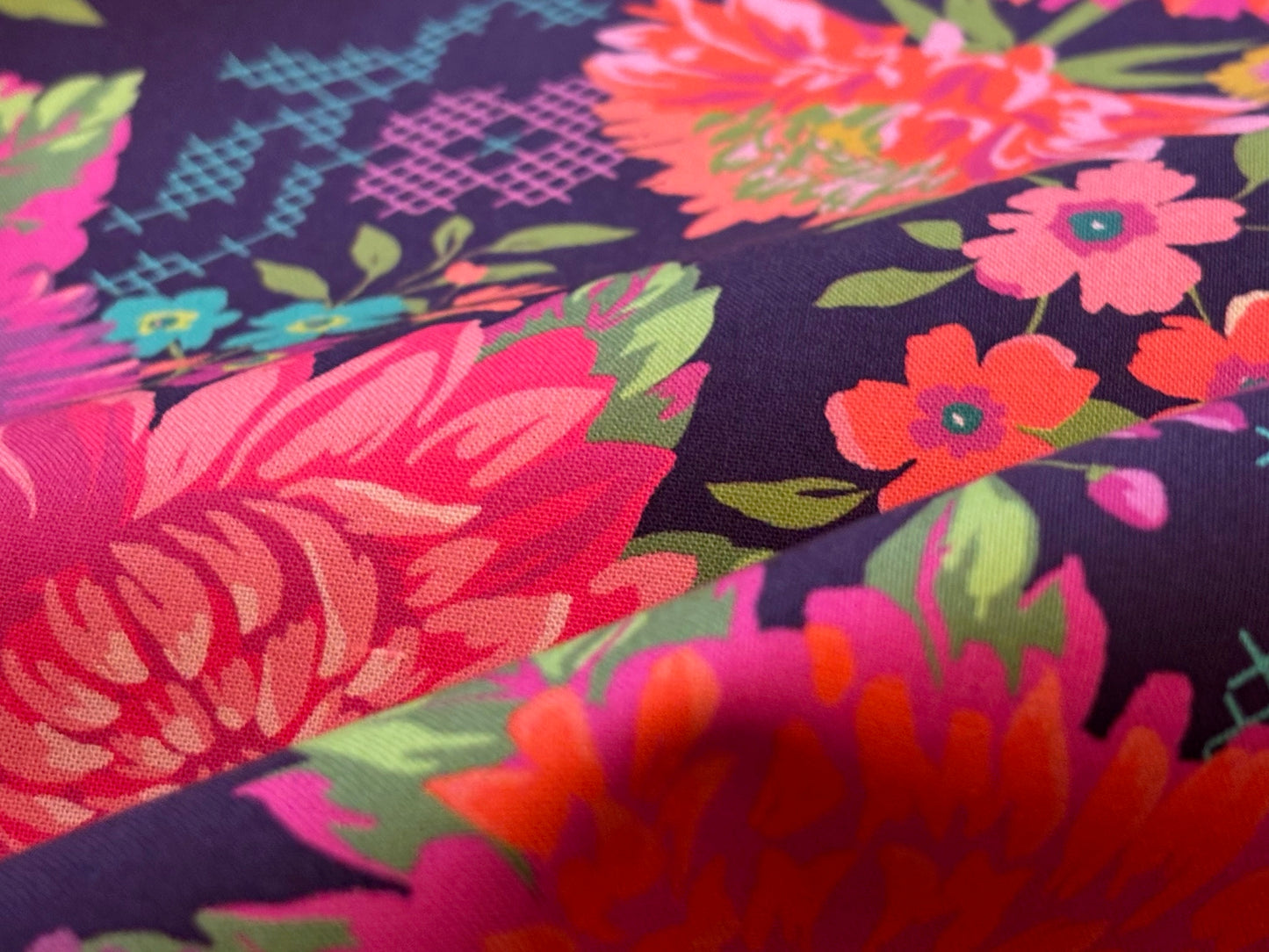 Baumwollstoff Blooms Moda