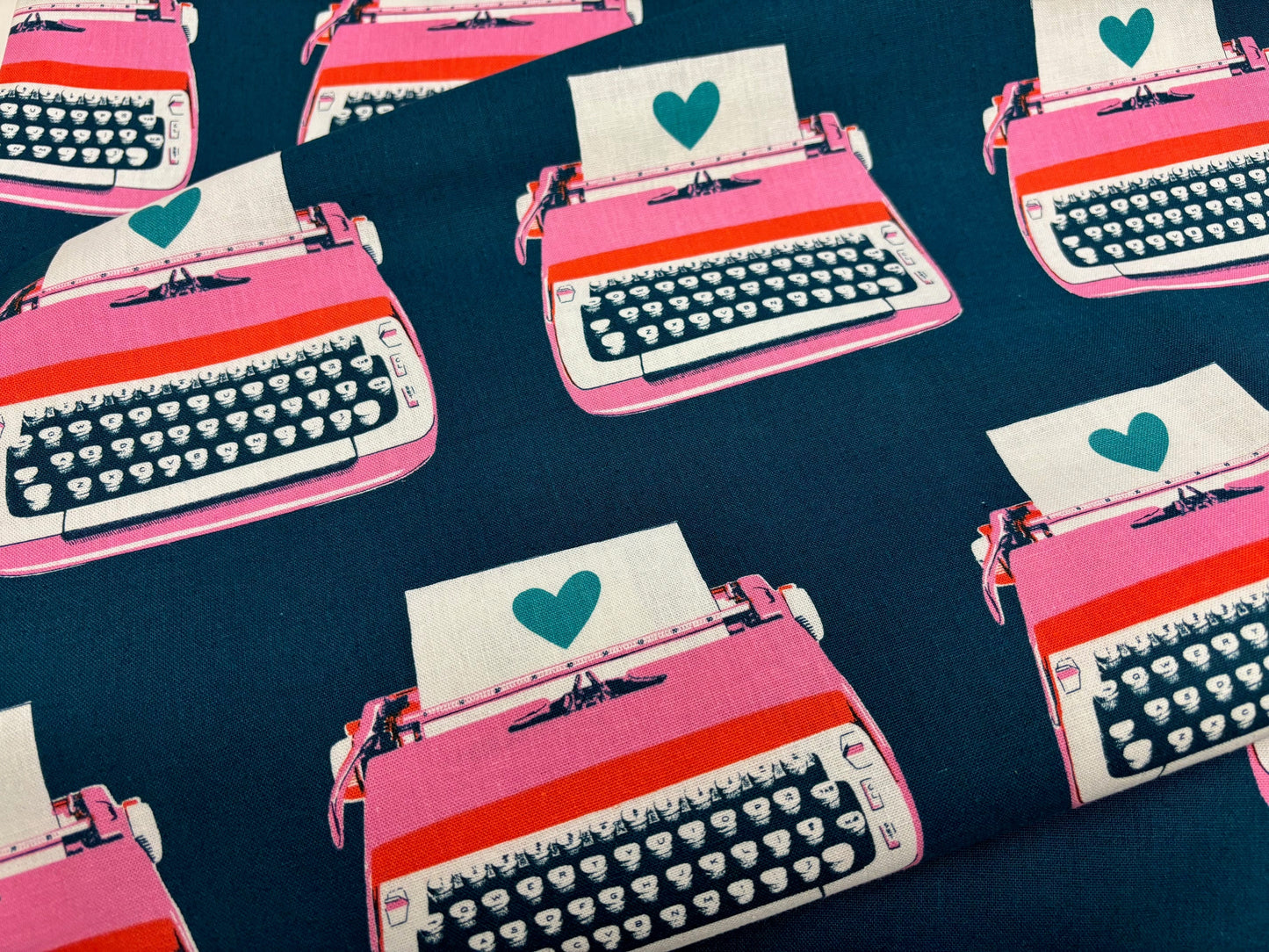 Canvas Retro Schreibmaschine