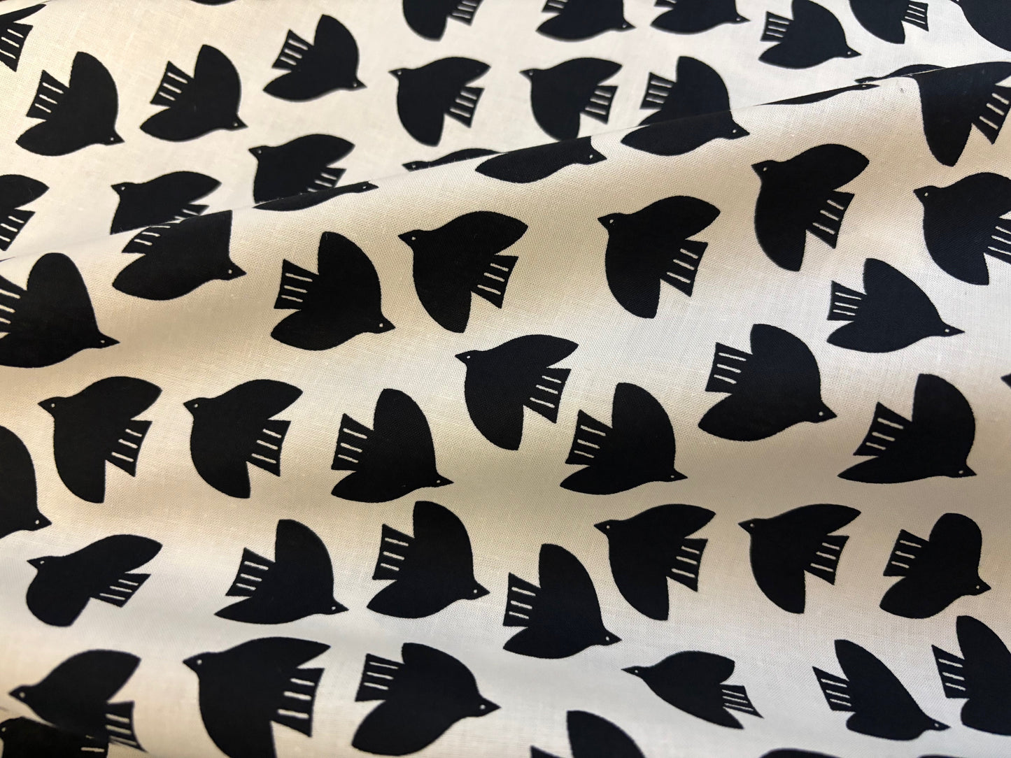 Baumwollstoff Friedenstaube