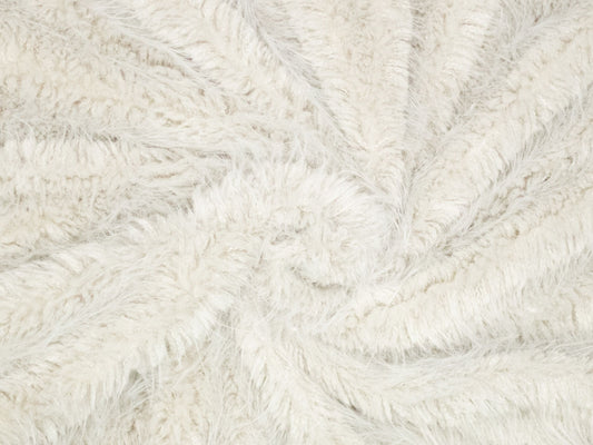 Flauschiges Kunstfell Natur