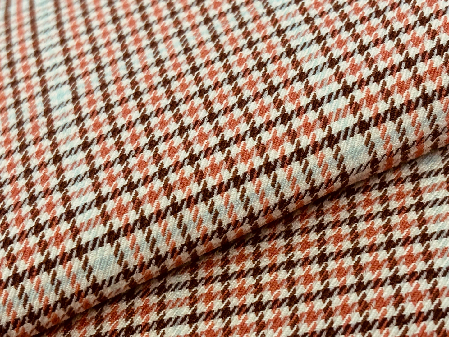 Gewebte Viskose Stretch Karo