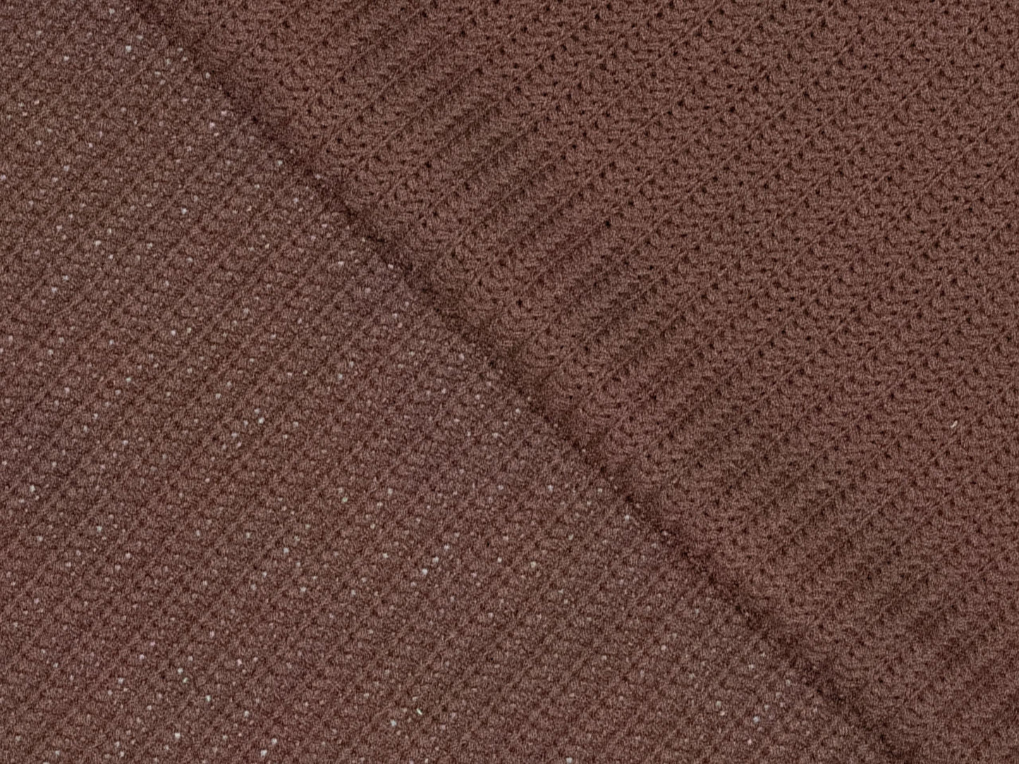 Rippenstrickstoff Schokobraun