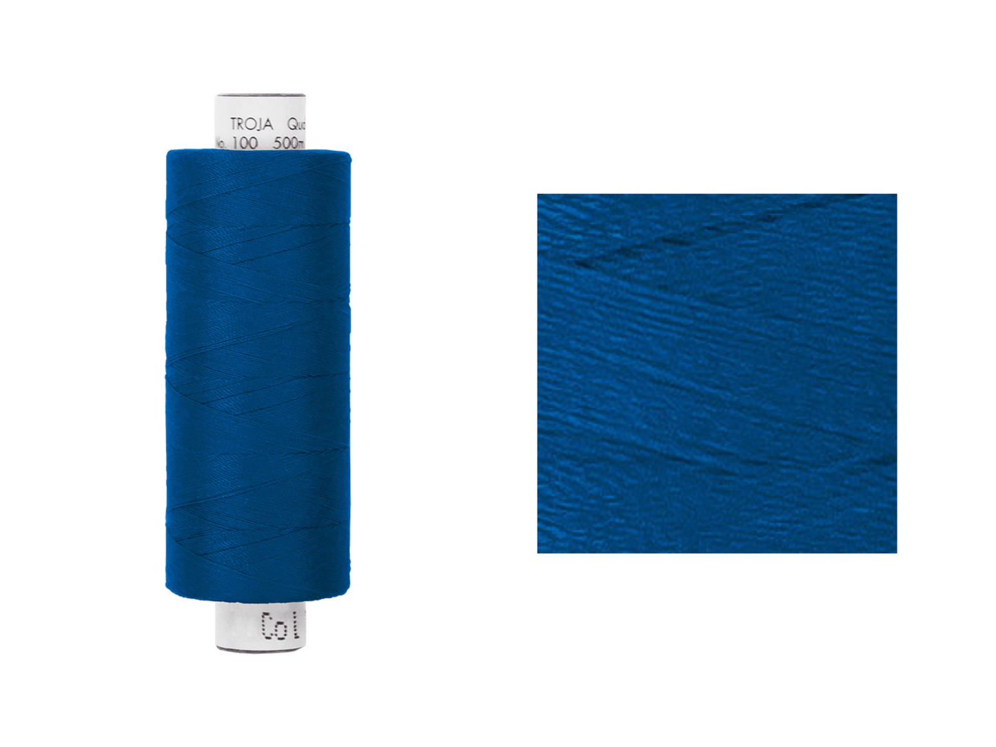 Allesnäher-Garn Troja Blau 500 m