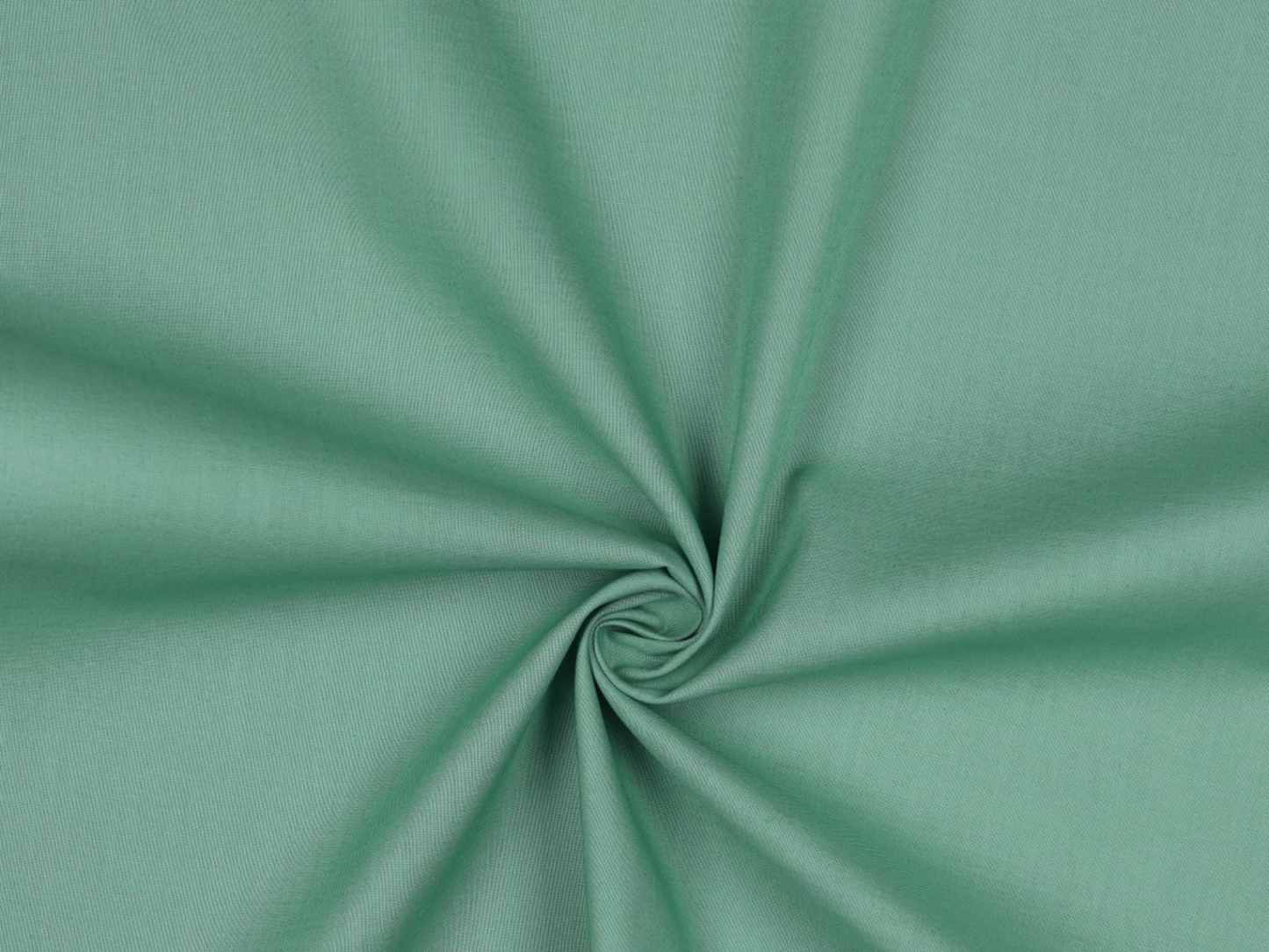 Baumwollstoff Uni Mint/Altgrün 066