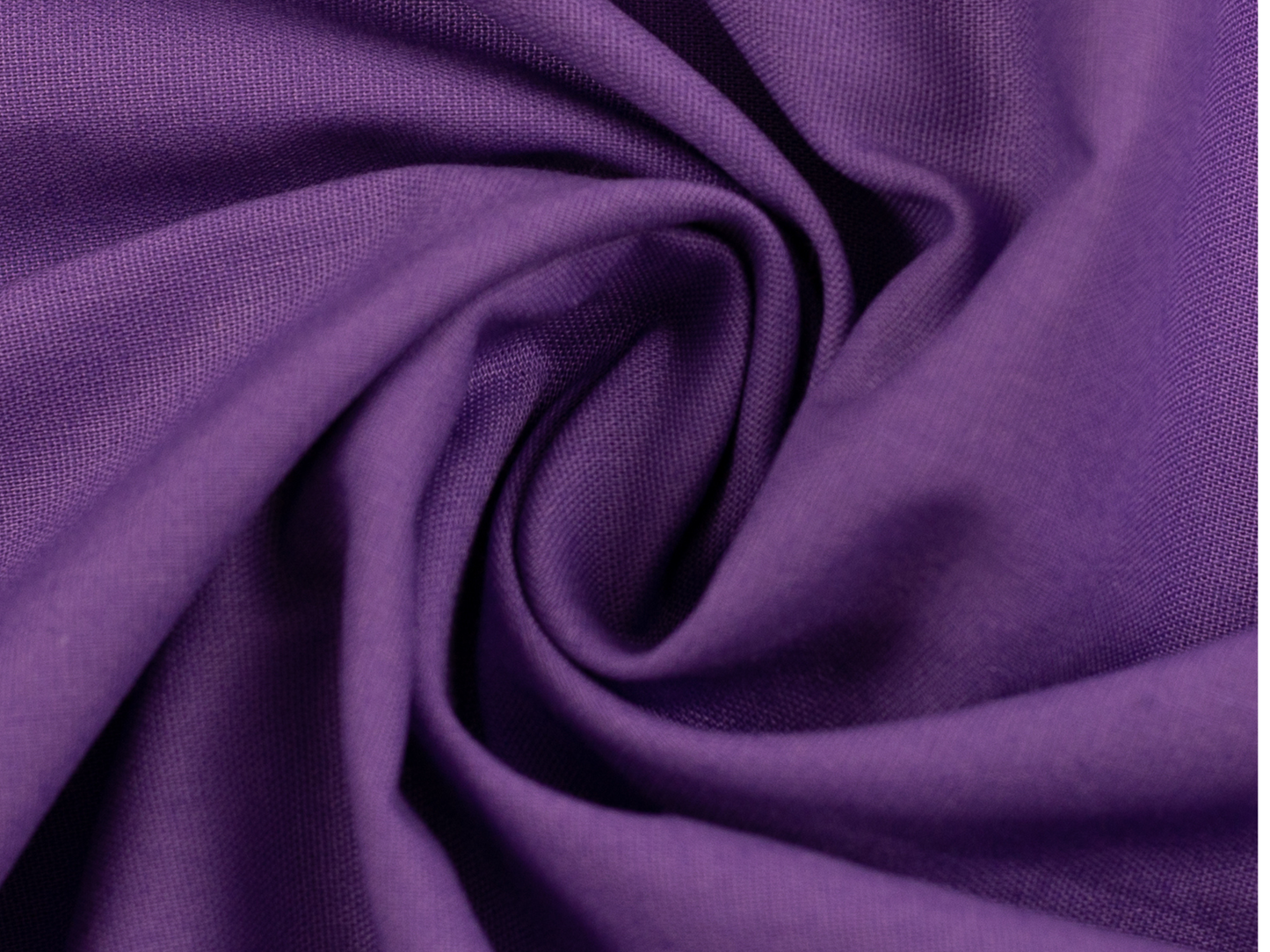 Baumwollstoff Heide Uni Lavendel Violett