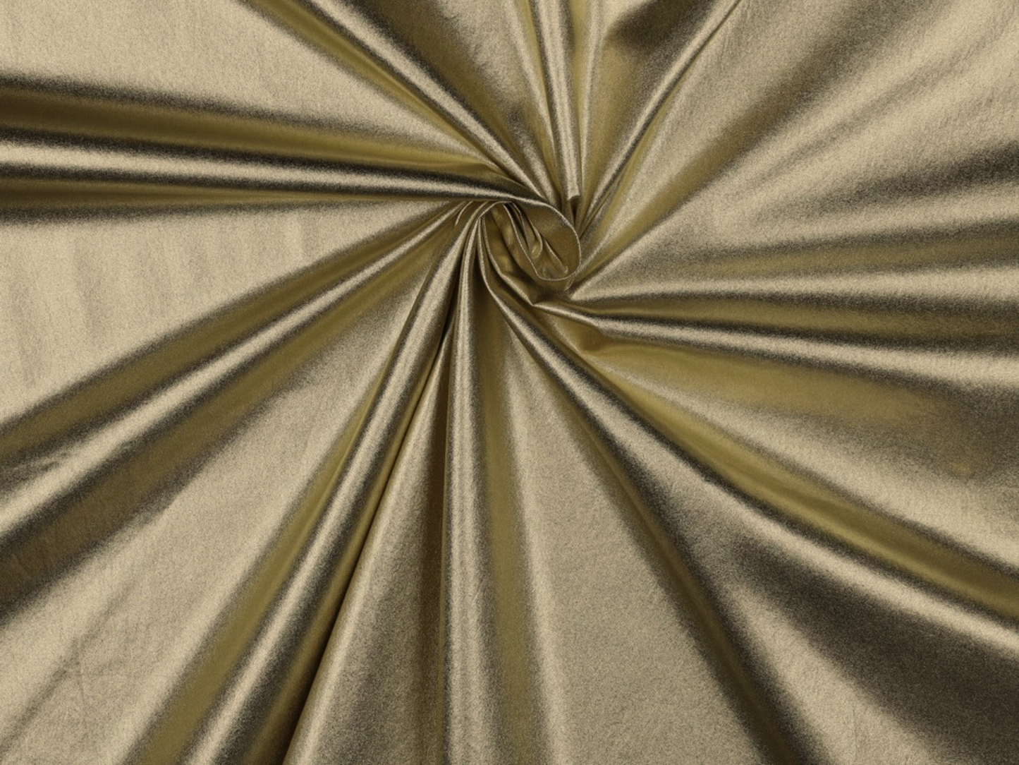 Baumwollstoff Metallic Gold