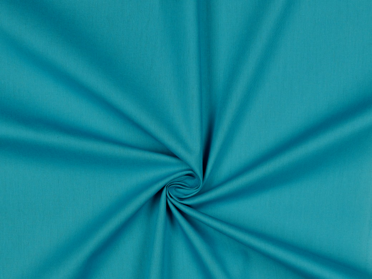 Baumwollstoff Uni Dunkleres Türkis 060