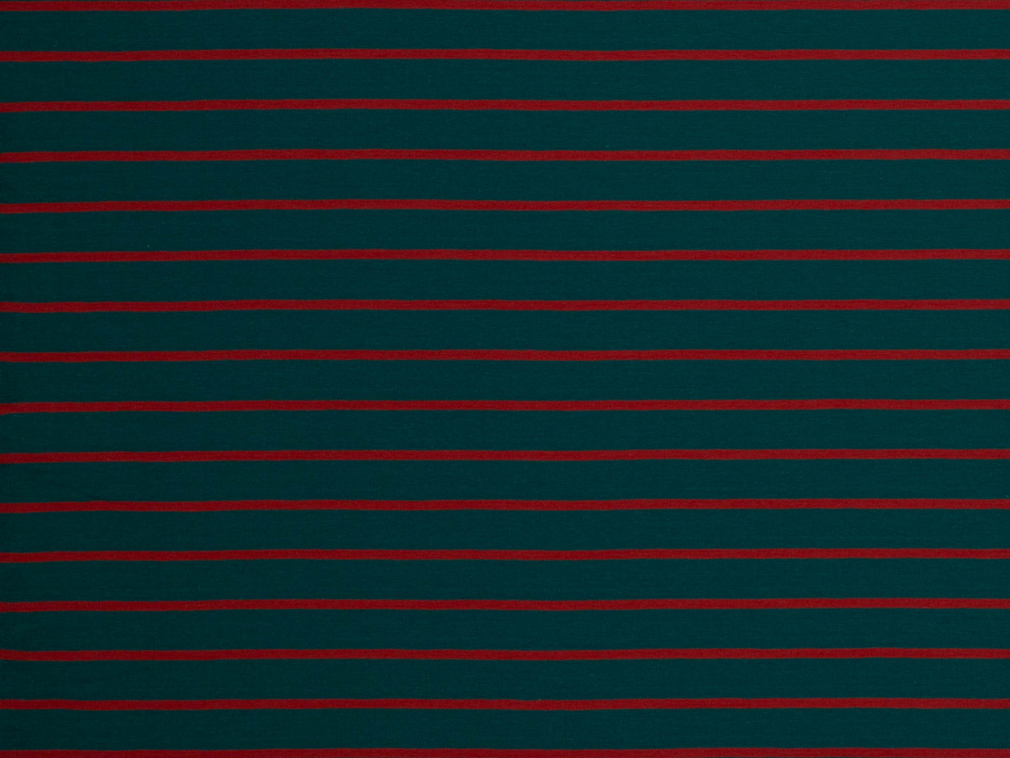 Streifenjersey Petrol/Rot
