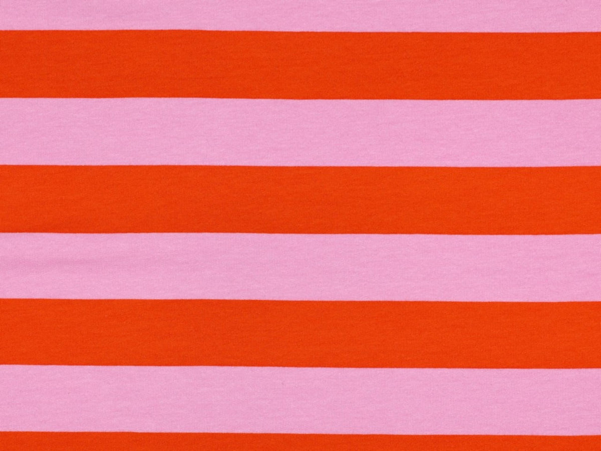 Softsweat Streifen Pink Orange