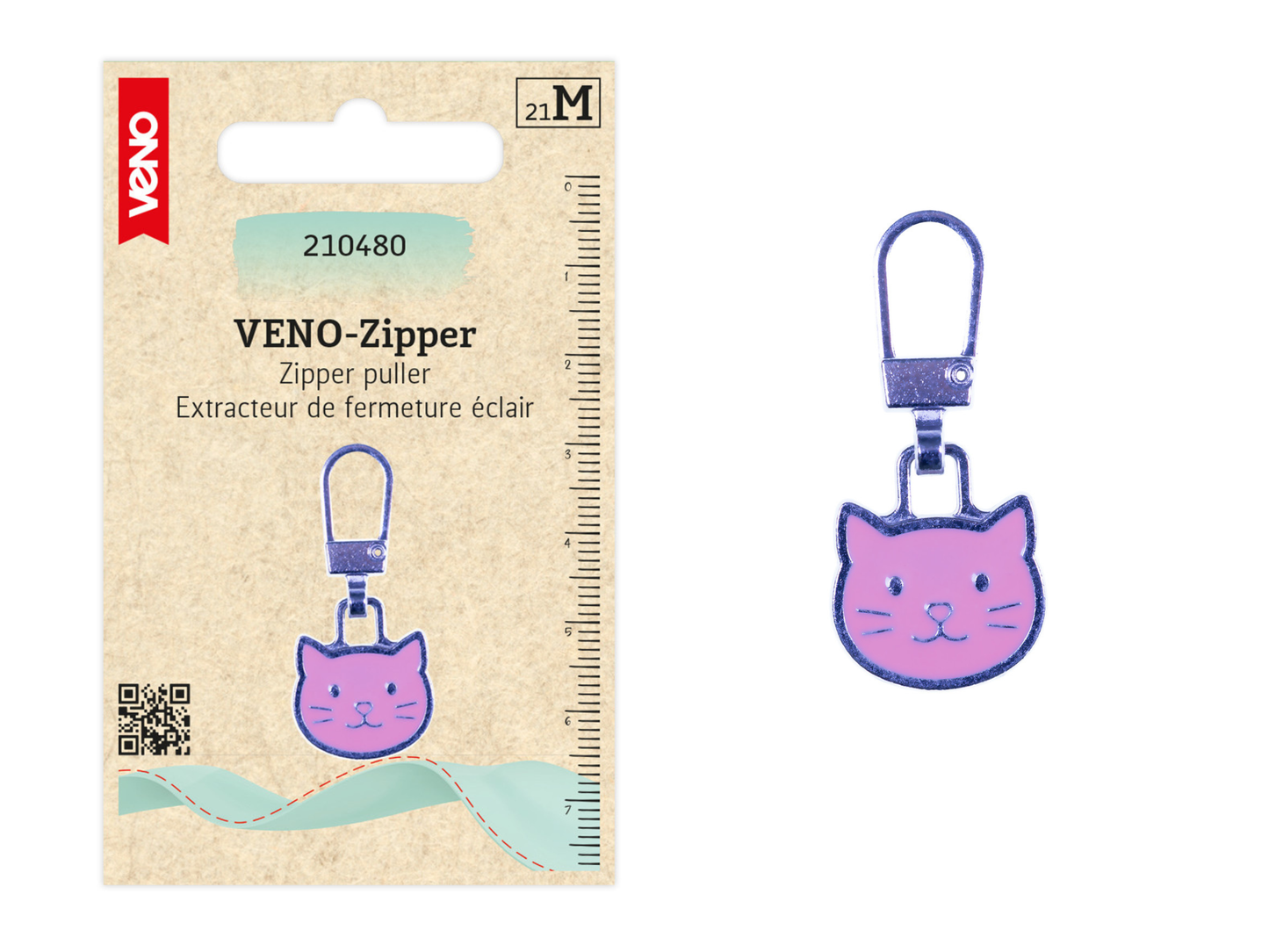 VENO Zipper Katze
