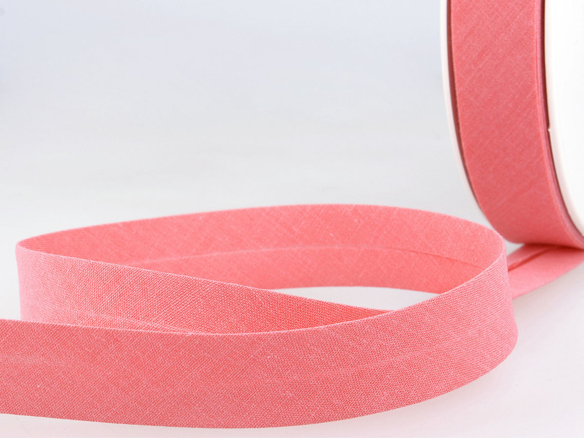 Schrägband 20 mm Altrosa 077
