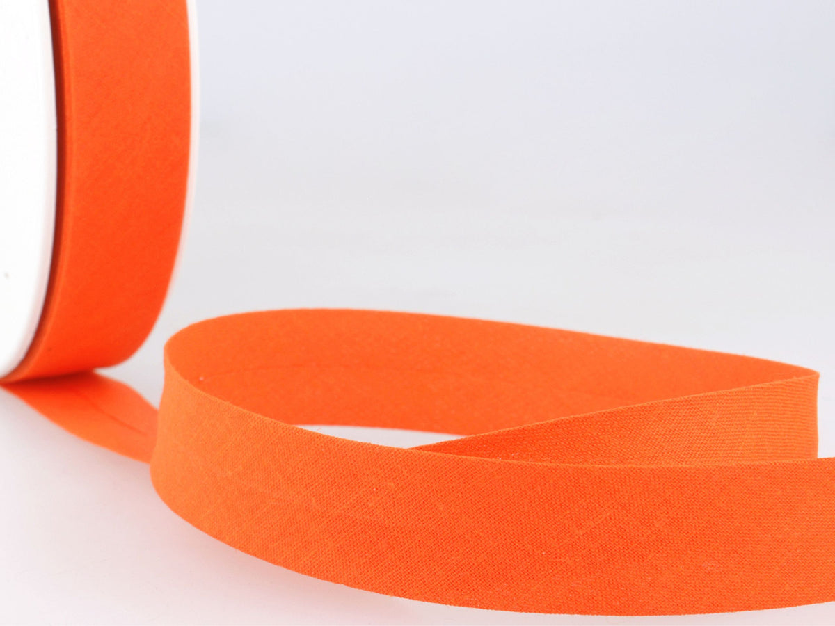 Schrägband 27 mm Orange 83