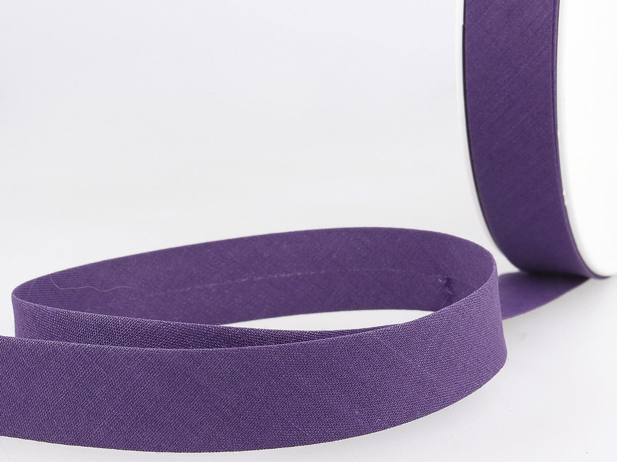 Schrägband 20 mm Pflaume Violett 91