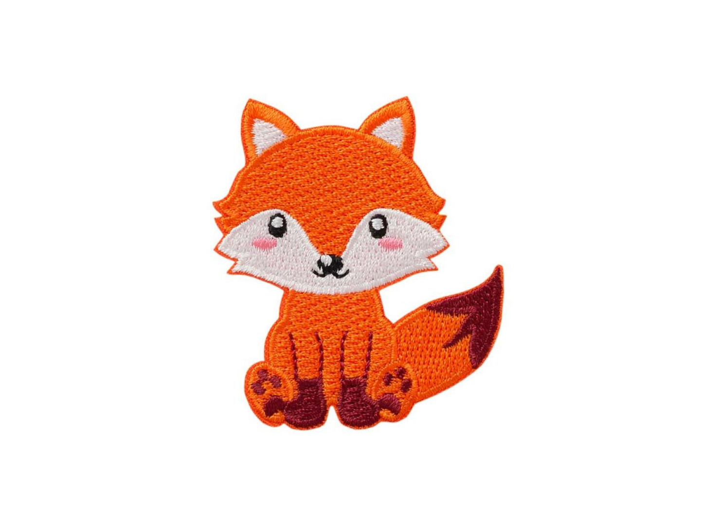 Fuchs Bügelbild/Applikation recycled Patch