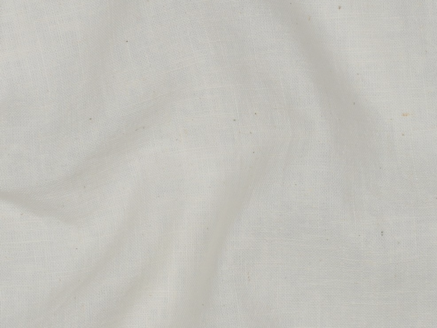 Leichtes Leinen Naturweiß
