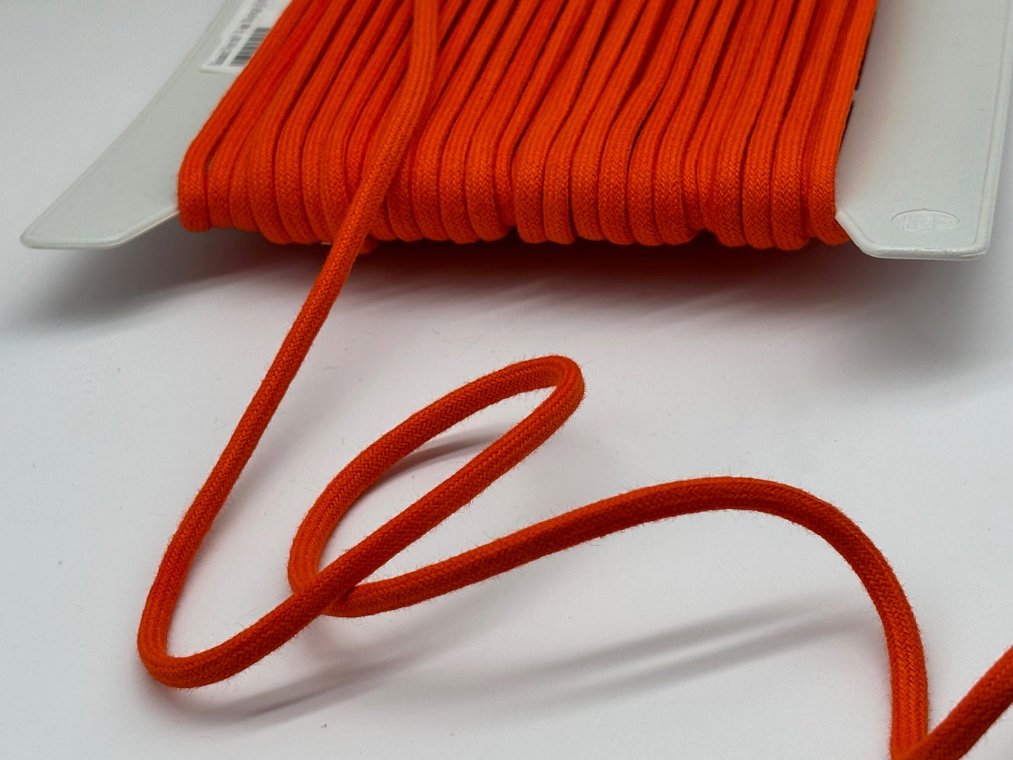Baumwollkordel Orange 4 mm