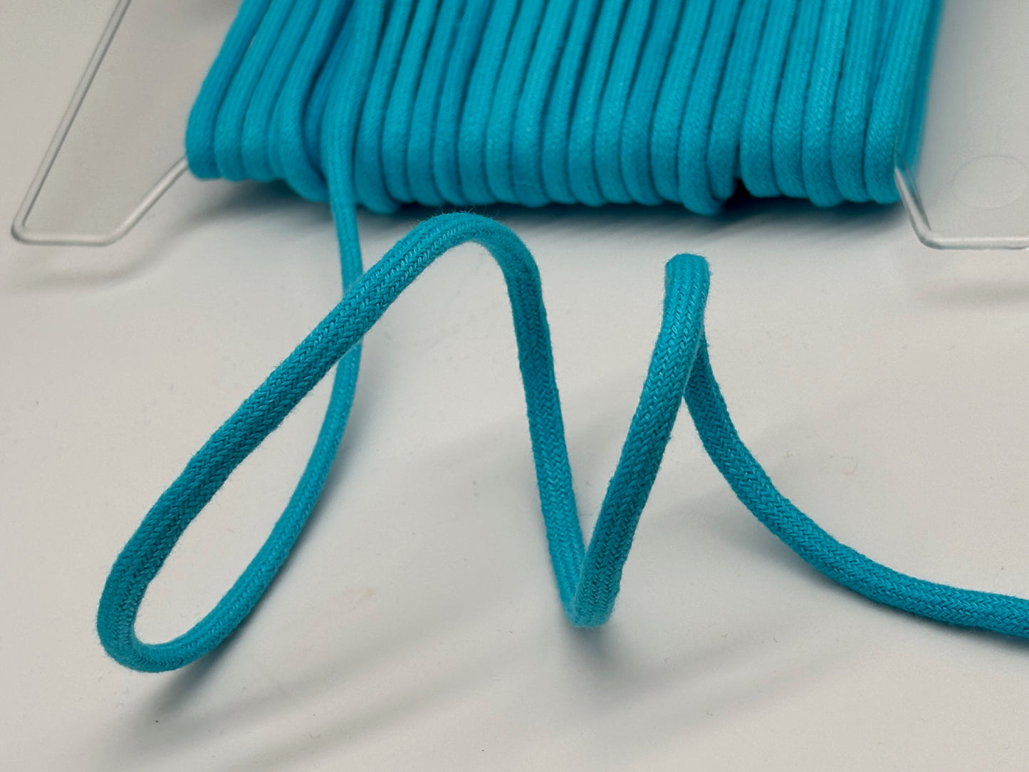 Baumwollkordel Türkis 4 mm
